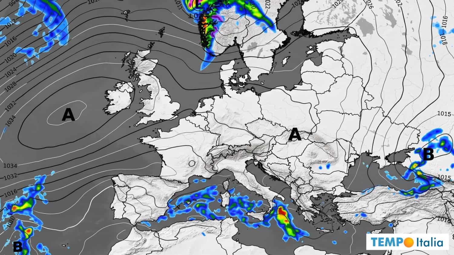 TEMPO ITALIA: Rain and Colder Air Ahead of All Saints' Day