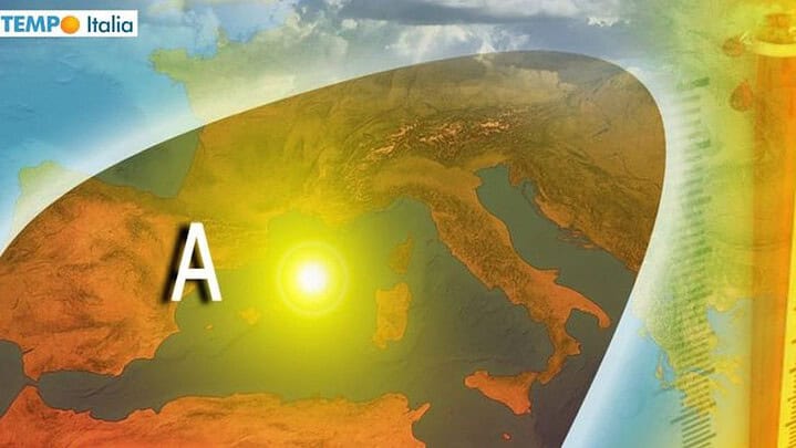 bolla anticiclonica ottobre 2410
