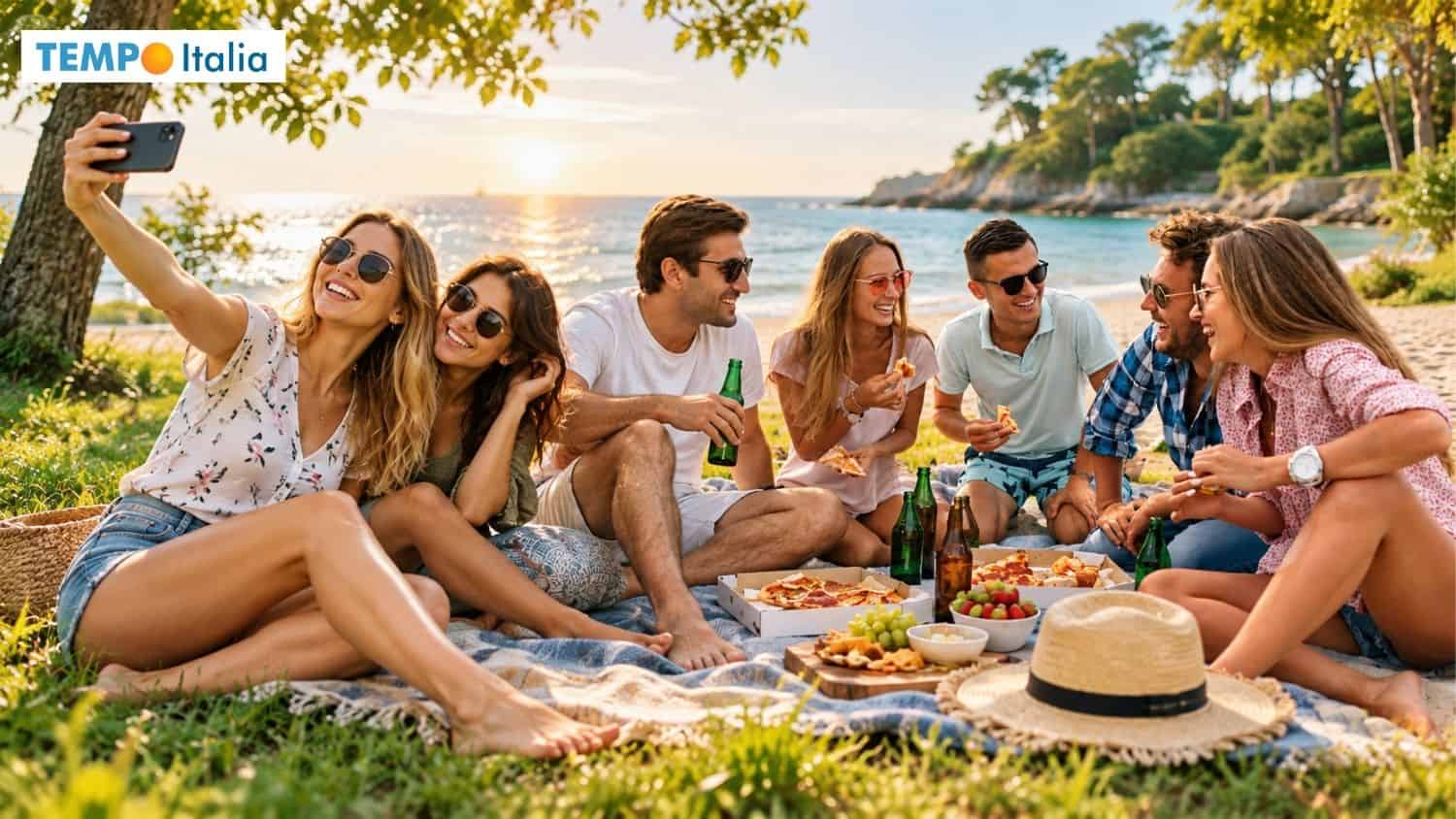 Italy experiences unseasonably high temperatures through the weekend