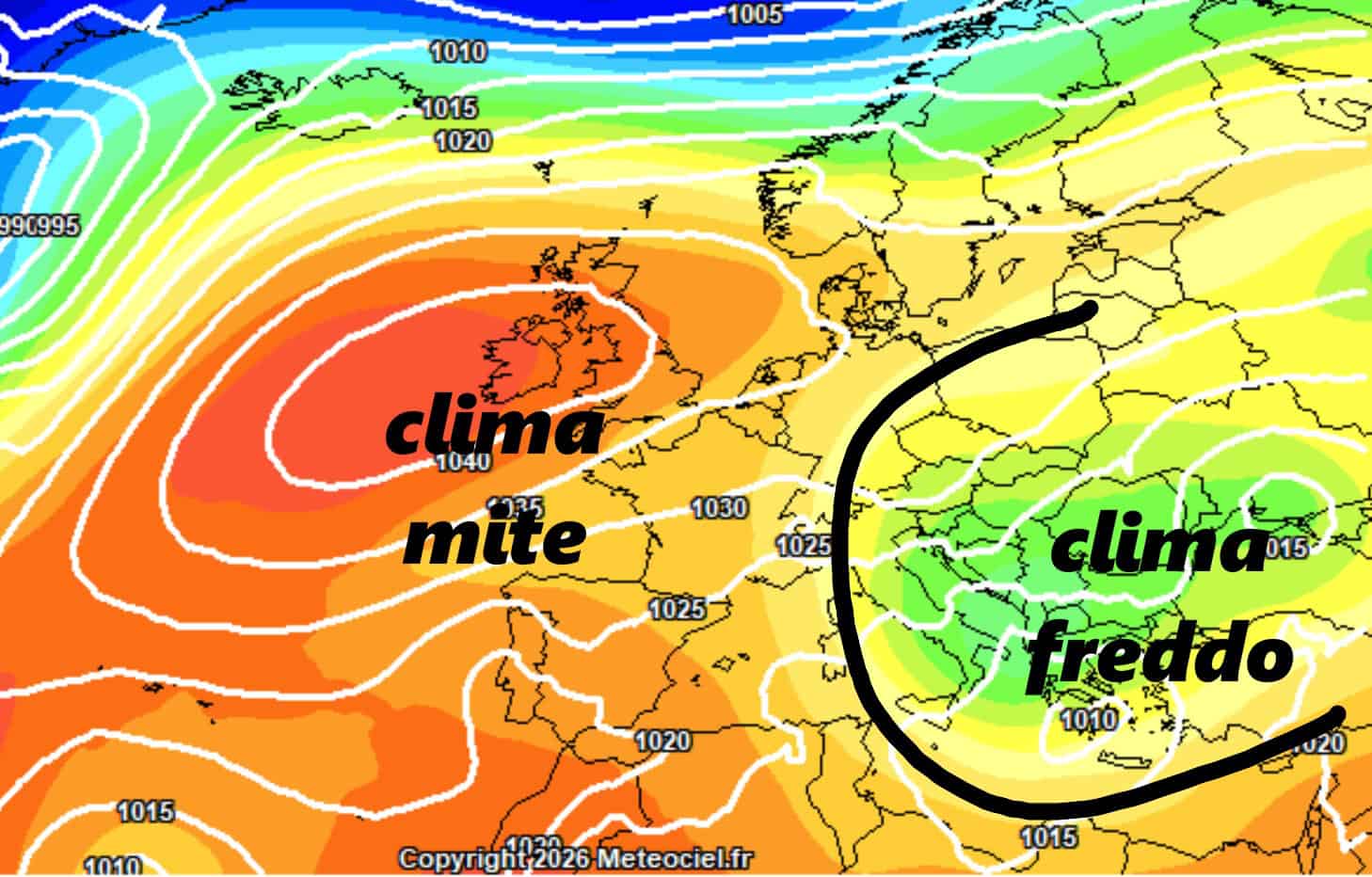 Freddo russo ai primi di Novembre: l'ipotesi meteo di ECMWF, le reali possibilità 4 freddo e mite 1