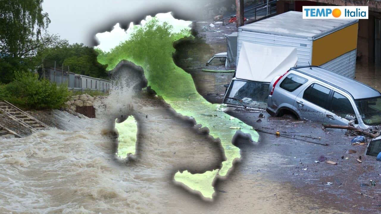 Grandi piogge pronte ad abbattersi sull'Italia, rischio criticità